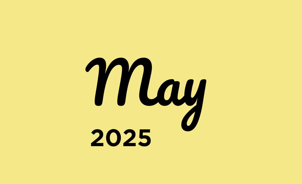 May Photo Schedule
