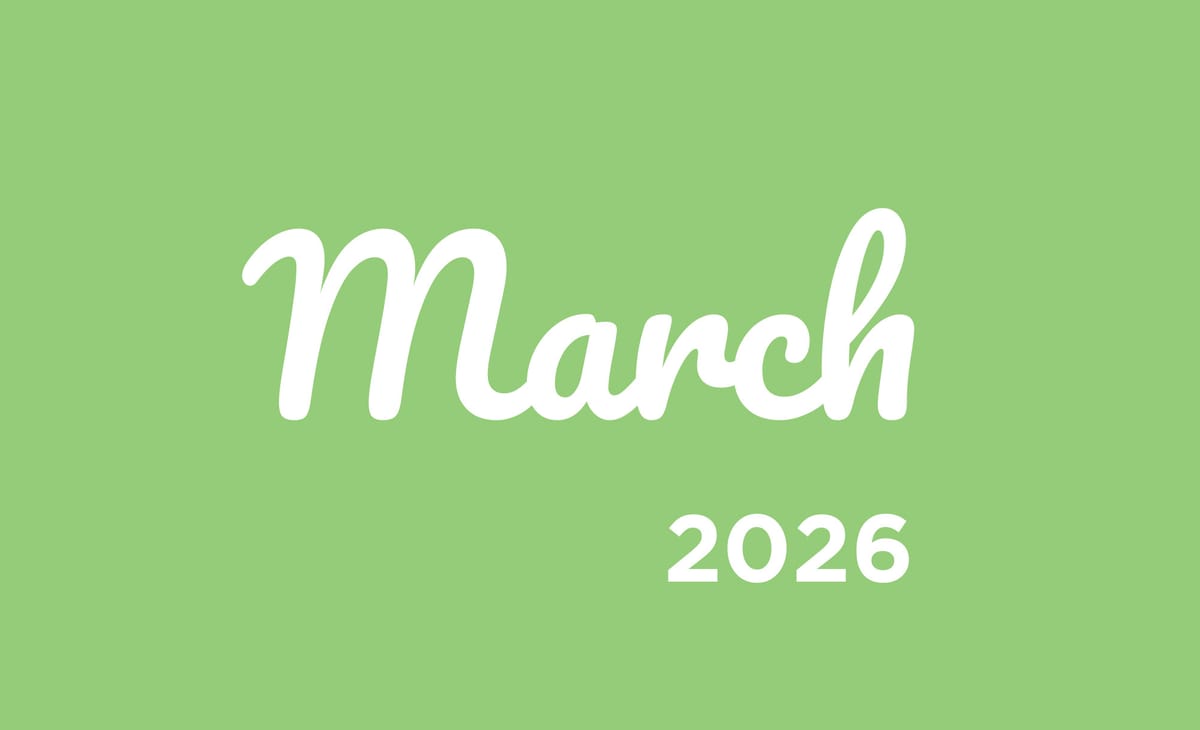 March Photo Schedule