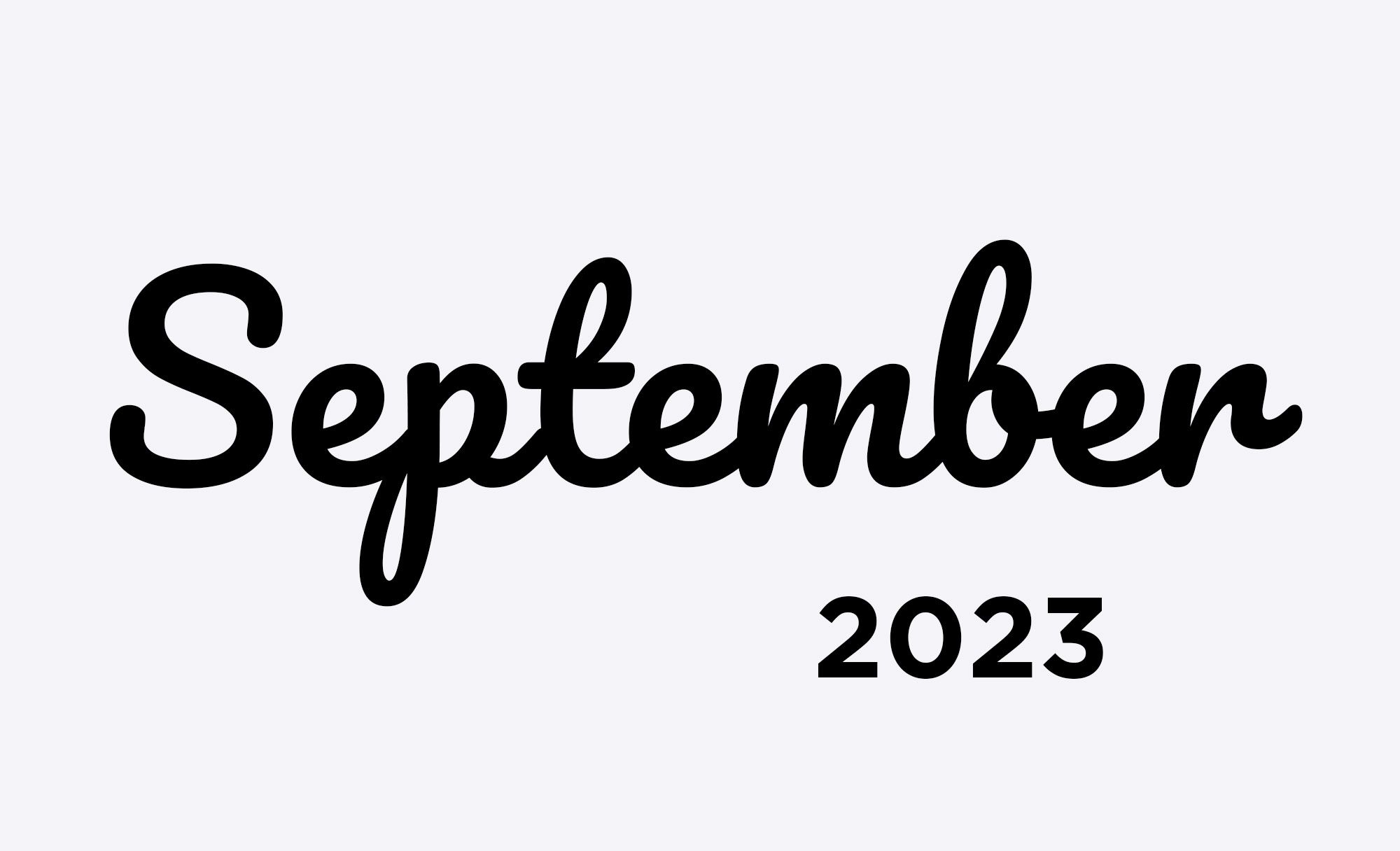 September Photo Schedule